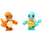 Mega Construx Pokemon Squirtle vs. Charmander