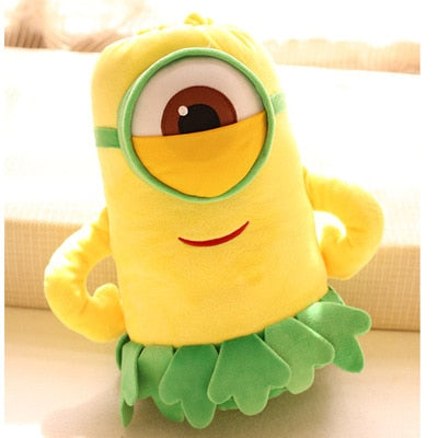 2016 New Minions Cosplay Vampire & Primitive & Pirate Model Warm Hands  Plush Baby Toy 33cm Minion Christmas Birthday Gift