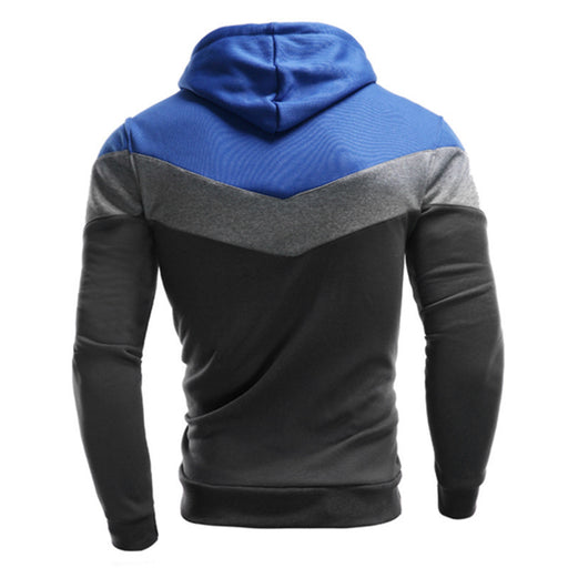 Men Retro Long Sleeve Hoodie Hooded Sweatshirt Tops Jacket Coat Outwear