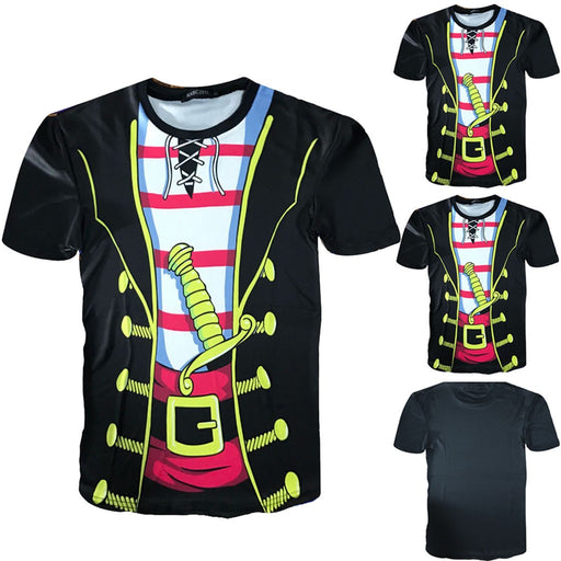 Unisex Holiday Shirt Rude Stag Party Fancy Dress 3D Offensive Boobs Printed Tee