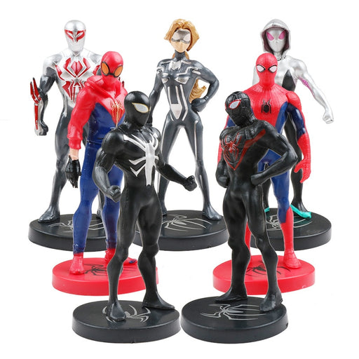 7pcs/set 9cm Marvel Avengers Super Hero Action Figures Toys Gift For kids