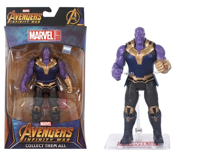 7'' Marvel Avengers Infinity War Thanos Action Figure Toys Dolls