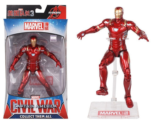7'' Marvel Avengers Infinity War Iron Man Action Figure Toys Dolls