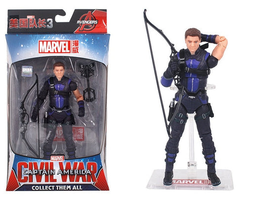7'' Marvel Avengers Infinity War Hawkeye Action Figure Toys Dolls