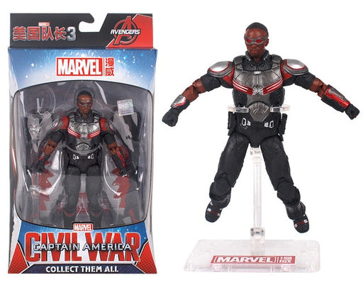 7'' Marvel Avengers Infinity War Falcon Action Figure Toys Dolls