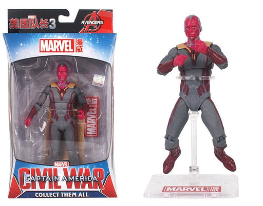 7'' Marvel Avengers Infinity War Vision Action Figure Toys Dolls