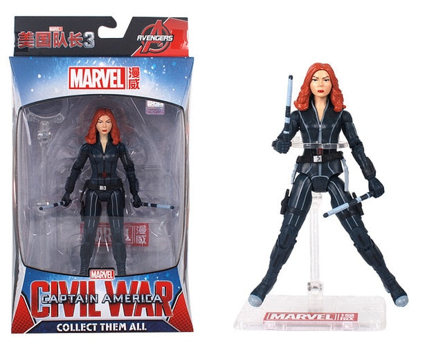 7'' Marvel Avengers Infinity War Captain America Action Figure Toys Dolls